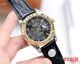 NEW UPGRADED Rolex Datejust II Watches SS Black Leather Strap Gold Bezel (5)_th.jpg